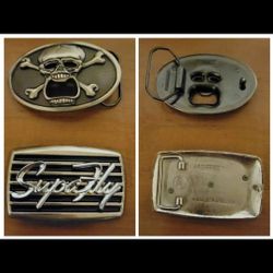 2 Belt Buckles