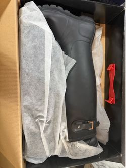 Black Hunter Boots size 8