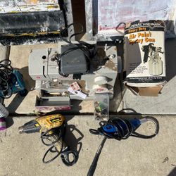 Mixed Tool and Sewing Machine Lot