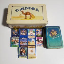 Vintage Camel Tin Box