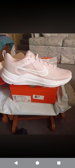 Nike Downshifter 12 Women's Running Shoes. Barley Rose. Woman's Size 9. Brand new in box .