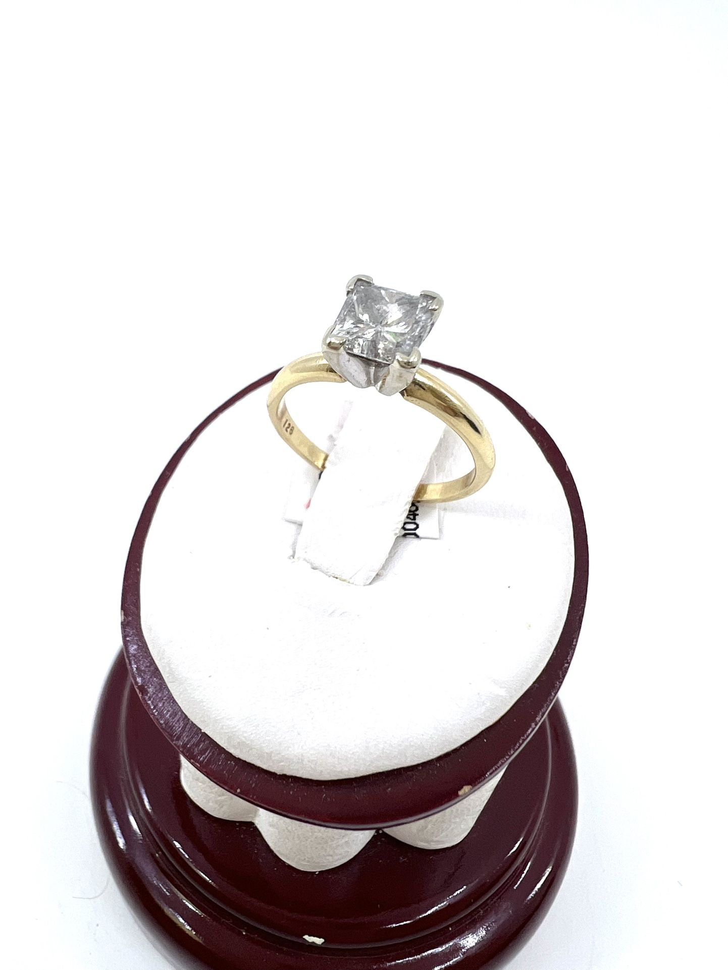 Princess Diamond Solitaire Ring Carat Natural diamond