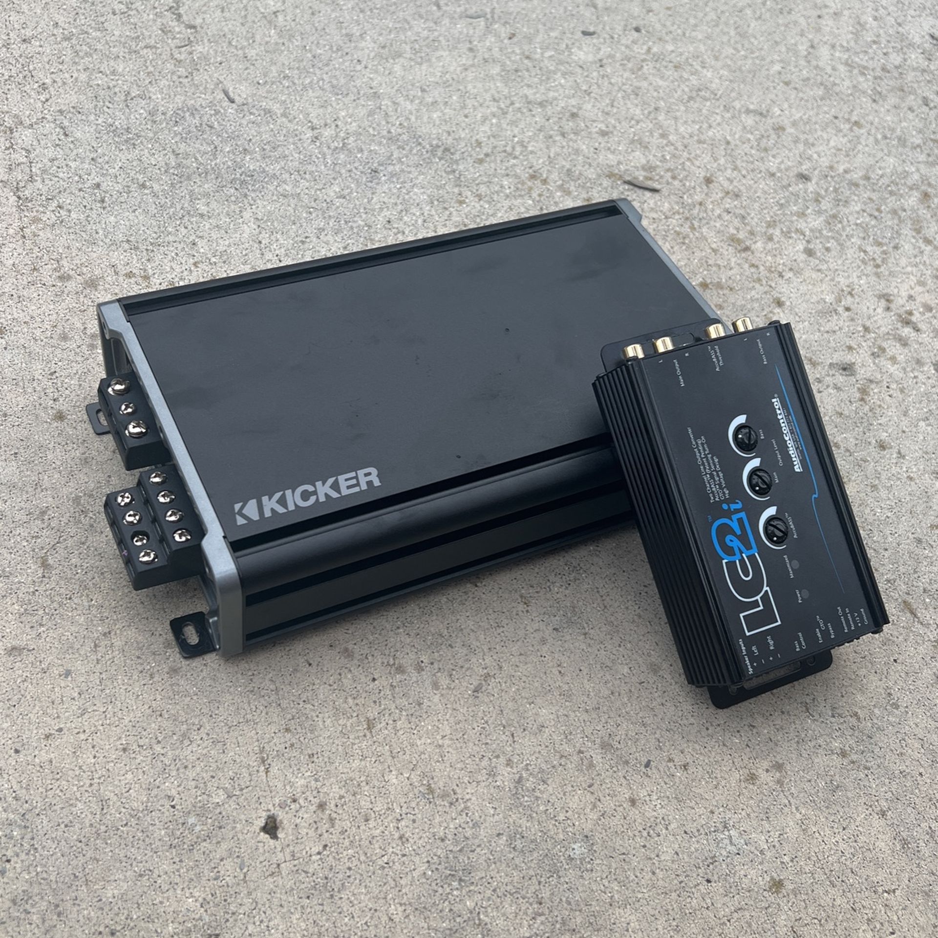 KICKER (CXA360.4) AMP / AudioControl LC2i for Sale in Trabuco Canyon