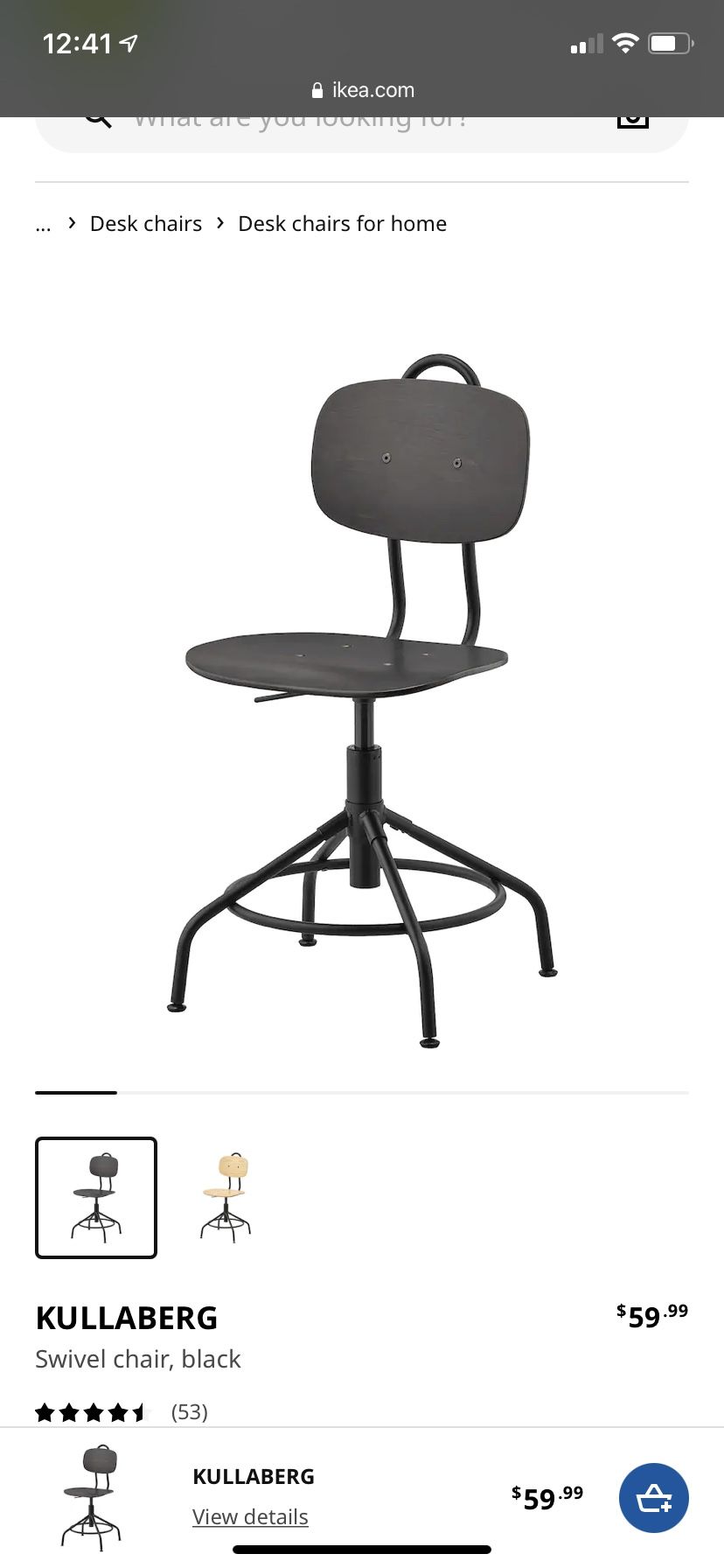 IKEA Desk Chairs - Like New