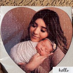 Custom Heart Shaped Puzzle 