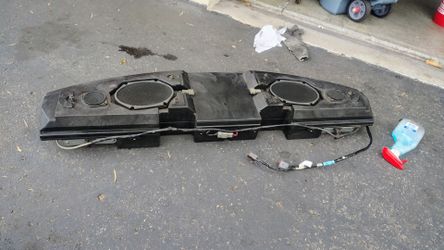 2002 Ford Mustang Rear Deck Speakers OEM F7ZF19A068AA