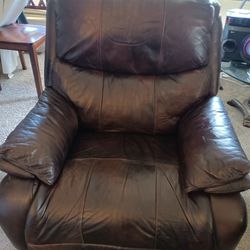 Leather Recliner 