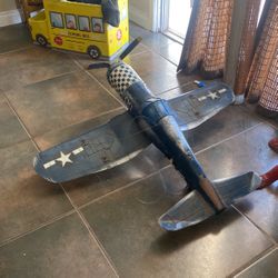 Vintage Model Metal Airplane $80