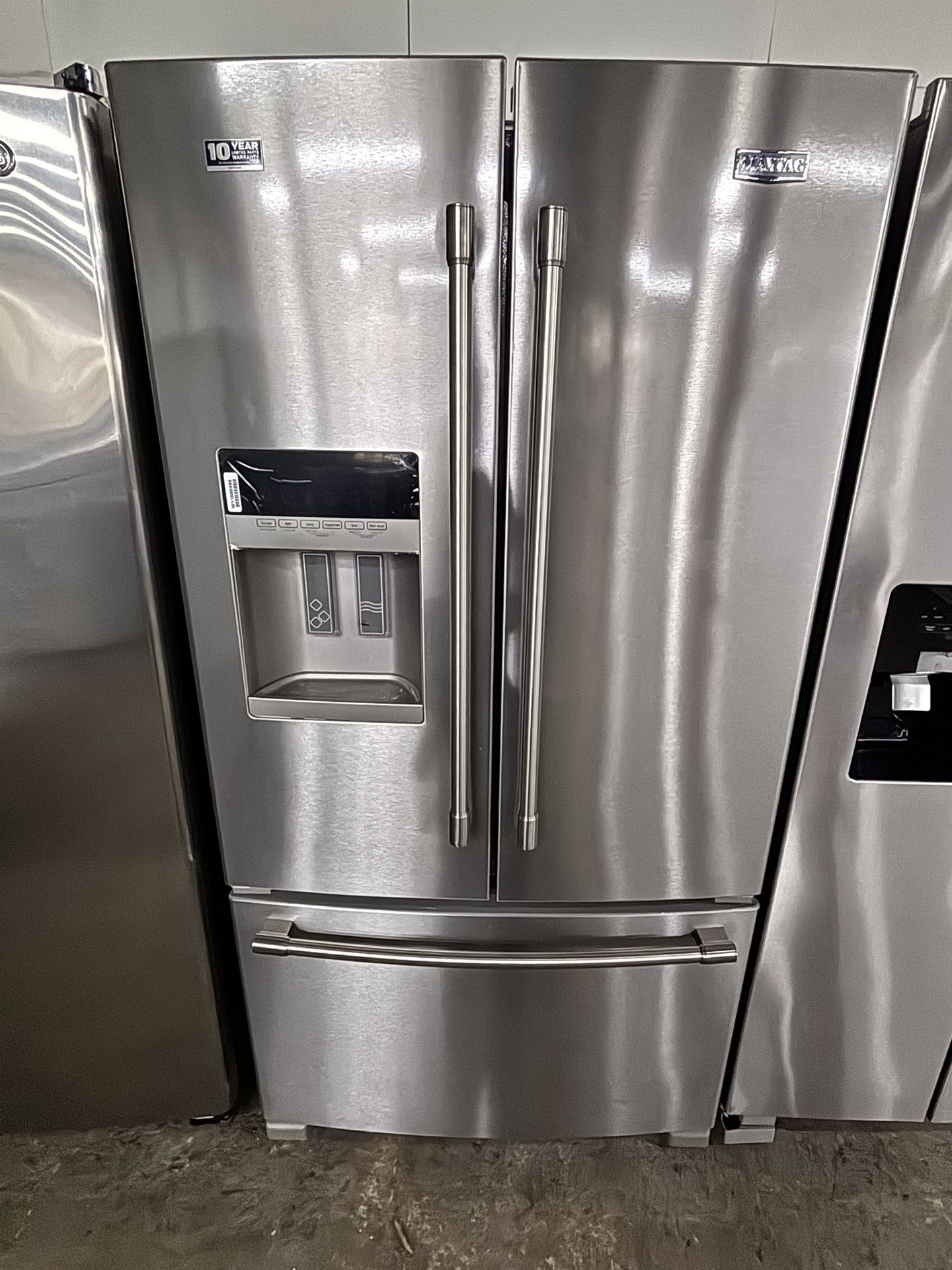 36” Stainless Steel Maytag French Door Refrigerator
