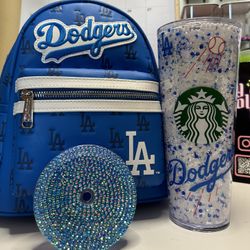 Dodgers Loungefly Starbucks cup