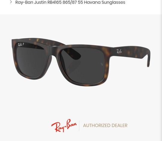 Rayban Sunglasses Justin Tortoise
Polarized Lentes Ray Ban