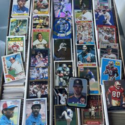 Baseball Cards Huge Box Of 6000+ Cards SEE PICS 