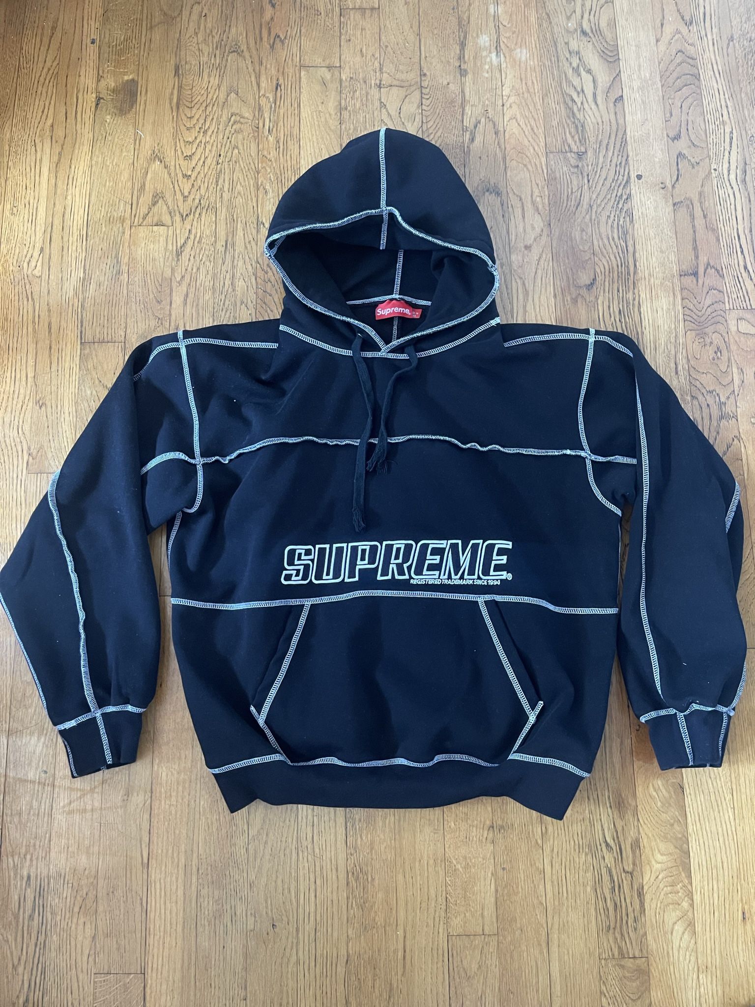 Supreme Cover-Stitch Hoodie