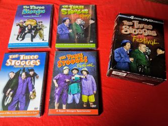 Three Stooges DVD set