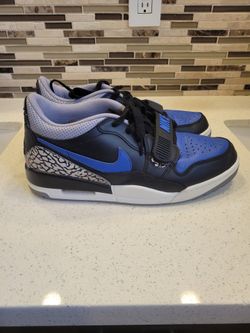 Jordan Legacy 312 Low Black Royal Used Size 11 tennis shoes sneakers basketball