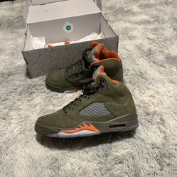 Jordan 5 Olive 