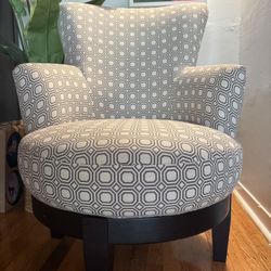 Wingback Swivel Armchair