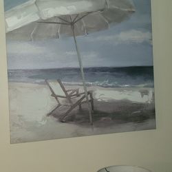 Beautiful  Large Ocean  Canvas  Painting 