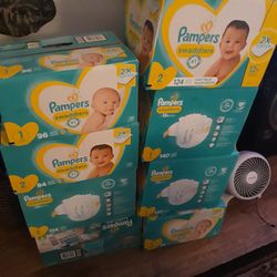 Pampers and huggies