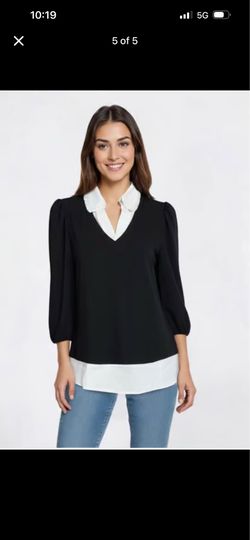 New sweater blouse size L, new with tags