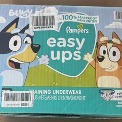 New Pampers Training Pants - Easy Ups Boys & Girls Bluey - Size 6T-7T, 70 Ct