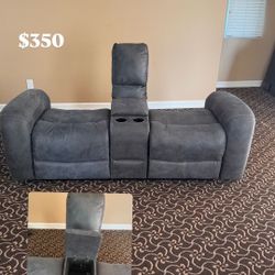 Electrical Reclining Seats w Storage 