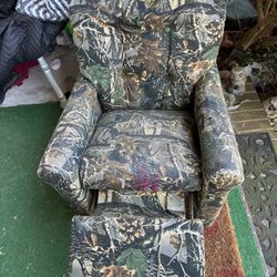 Camo Kids Recliner