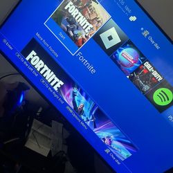 PS4 And Tv 55 Inches LG 