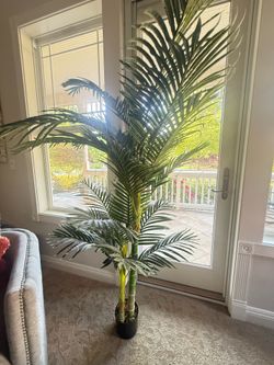 Large Artificial Palm Tree (Faux Indoor Palm)