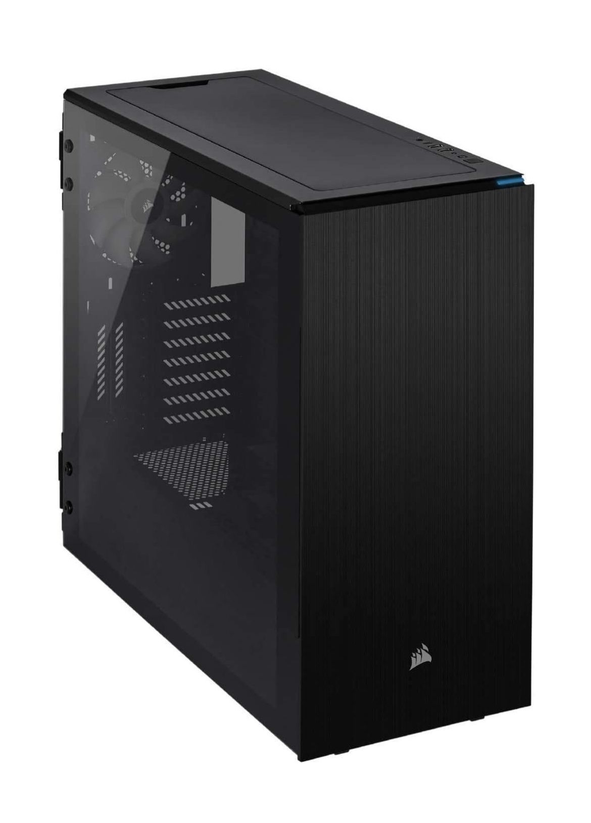 Corsair Carbide Series 678C Low Noise Tempered Glass ATX Case, Black