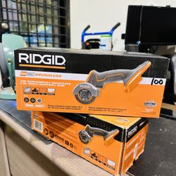 RIDGID 18V SubCompact Brushless Cordless 3 in. Multi-Material Saw (Tool Only) with (3) Cutting Wheels
