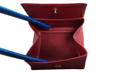 Louis Vuitton Macro Bifold Red Epi Red Wallet