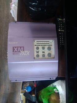 Sony  xm 752x car amp