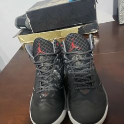 Nike Air Jordan Rising High 768931 004 Black Red Size 8.5 Sneakers Shoes Grey for Sale in Denver CO OfferUp