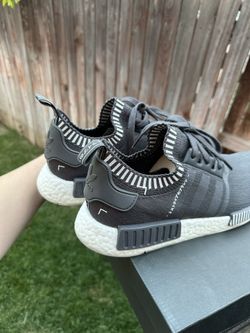 adidas gazelle silver green womens Shop Grey Mens NMD R1 Lace Up Sneakers – Shoebacca main image 1
