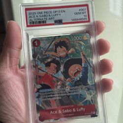 One piece- Pokemon slabs and raw cards