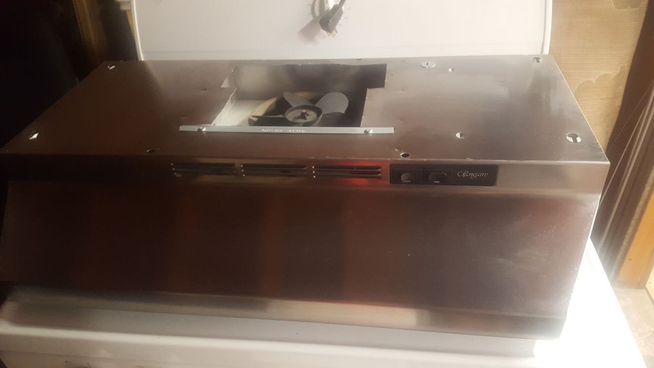 Rangaire vent hood outlet