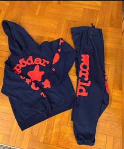 Spider sweatsuit size xl