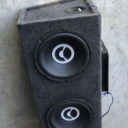 Subwoofers/amp