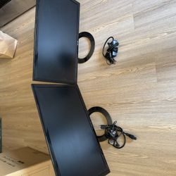 2 ASUS vx228h HD 21.5” gaming monitors