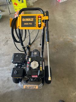 Dewalt 3600 psi pressure washer