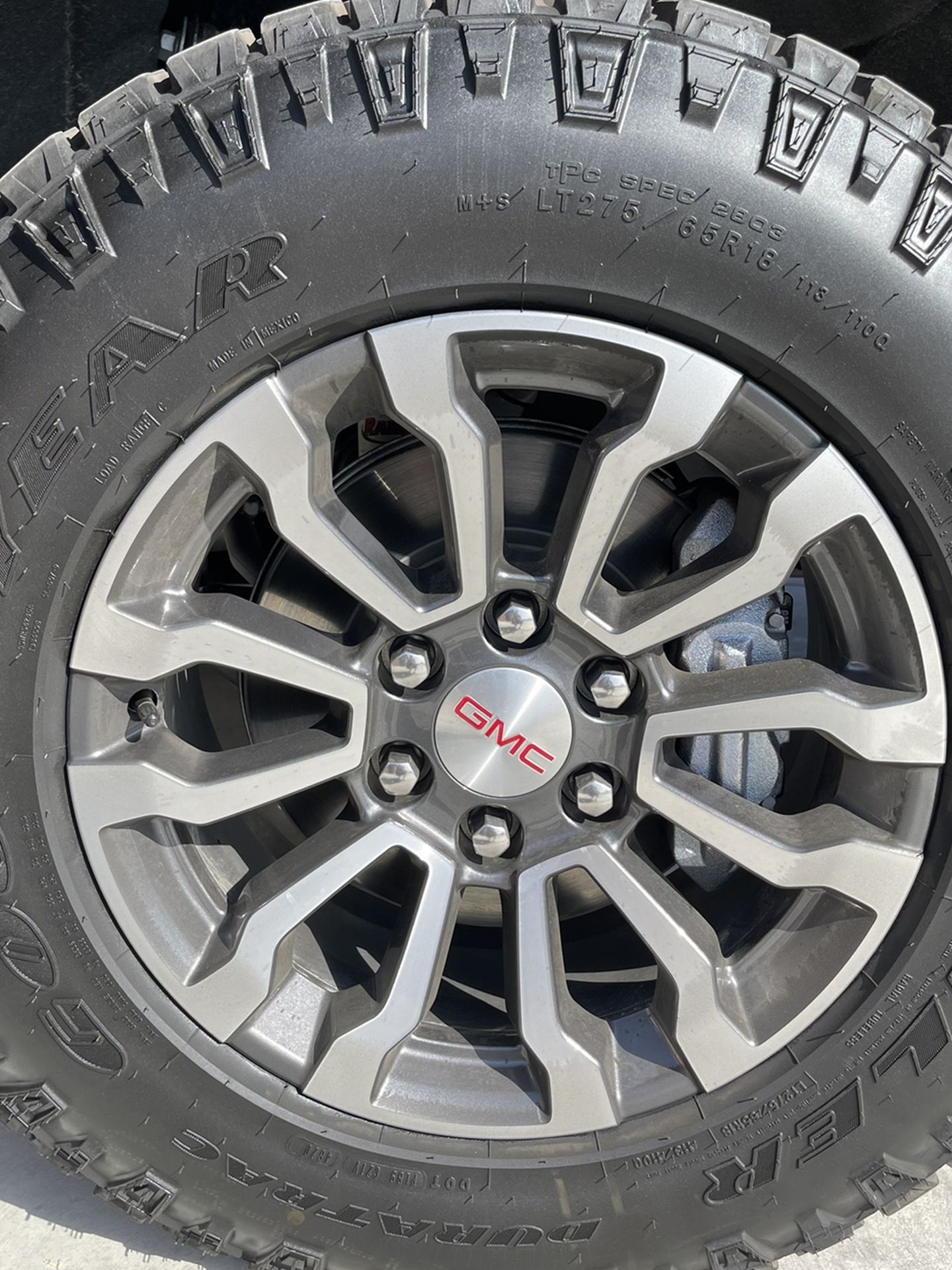 Stock GMC Wheels And Tires