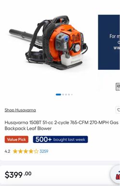 Husqvarna 150BT Gas Backpack Leaf Blower