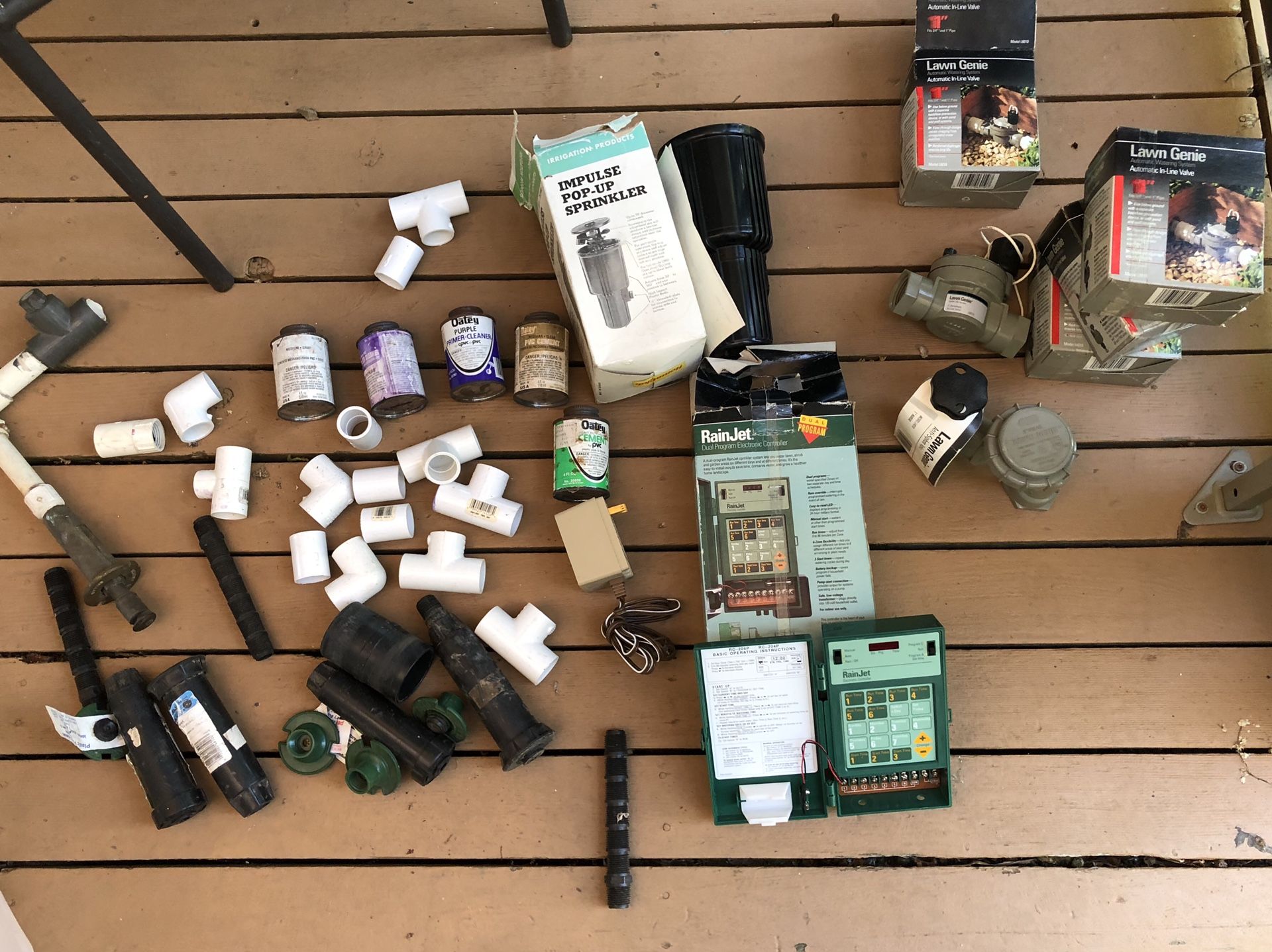 In ground sprinkler parts