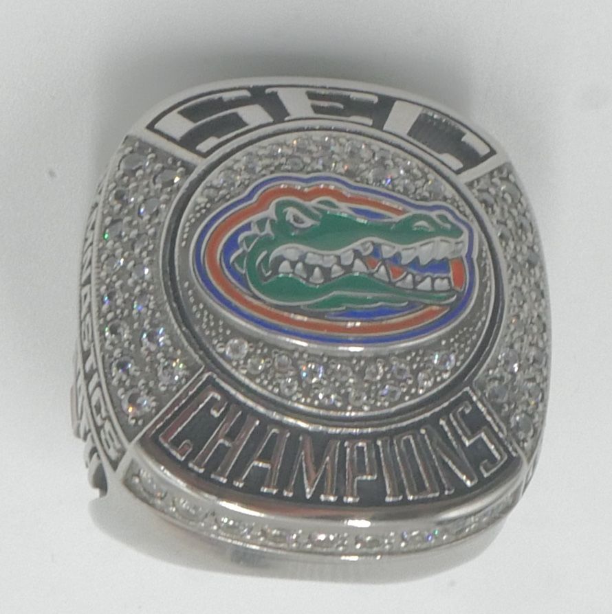 Jostens 2020 SEC Gators Champions Women's Ring UNDEFEATED GRANATH F SIZE 6 COLLECTIBLE. with writing - Forever Bailey 1-10 1-17 1-24 1-31 2-14. 2-21