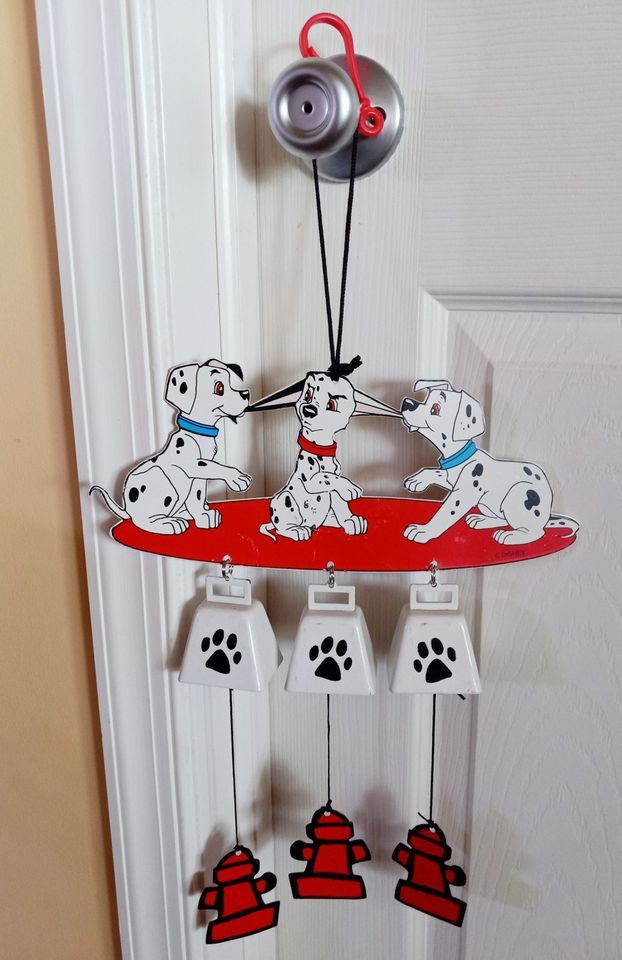 Rare Disney 101 Dalmatians Wind Chime