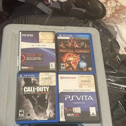 PSP Vita 4 games