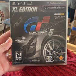 Gran Turismo 5 XL -PLAYSTATION