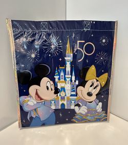 Walt Disney World 50th Anniversary Celebration Reusable Tote Bag