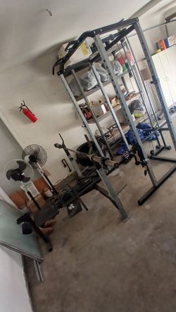 Work out bench and  exercise GYM